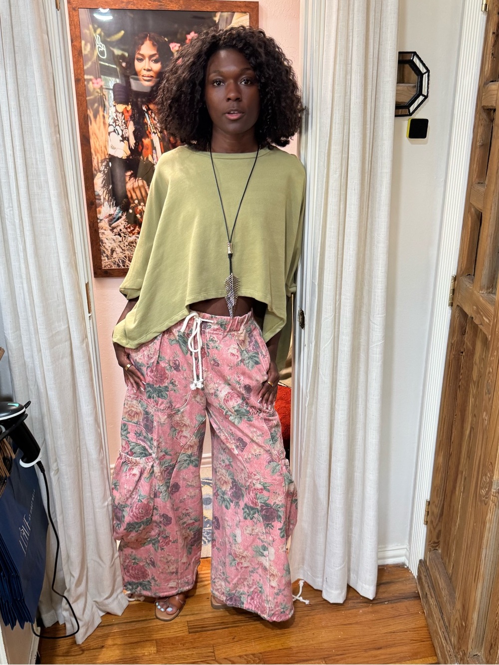 In Full Bloom Cargo Pants
